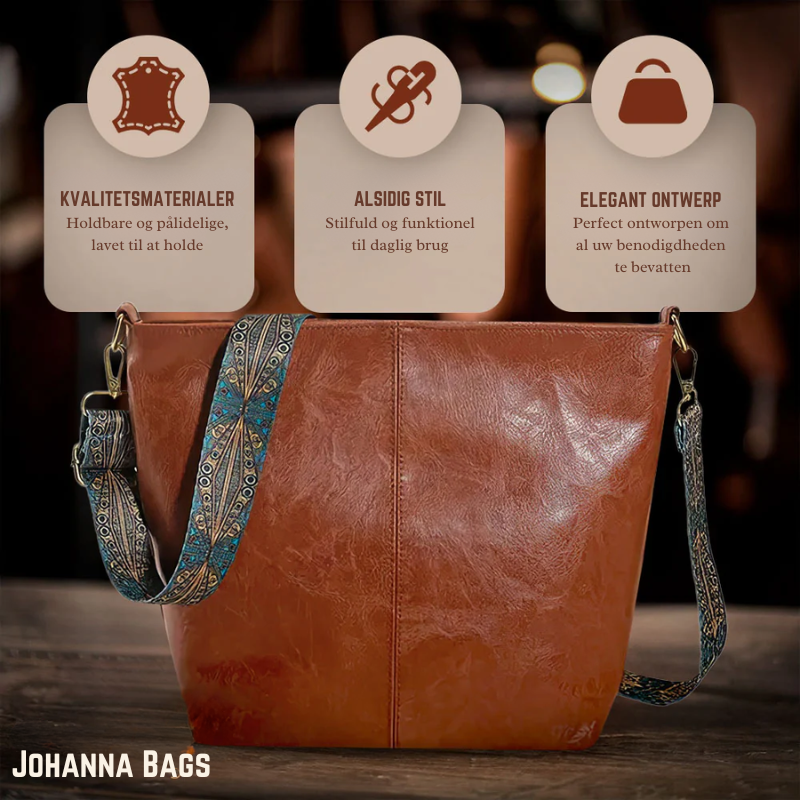 Chelsey’s Vintage Charme | Schoudertas van Vegan Leer