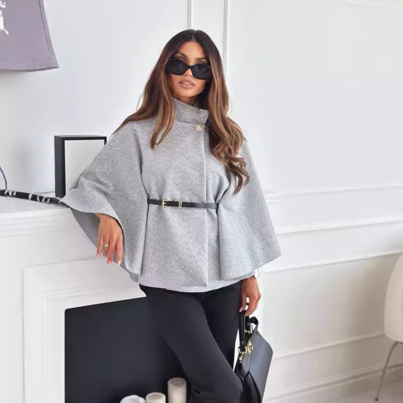 Nove™ | Stijlvolle butterfly jas met riem