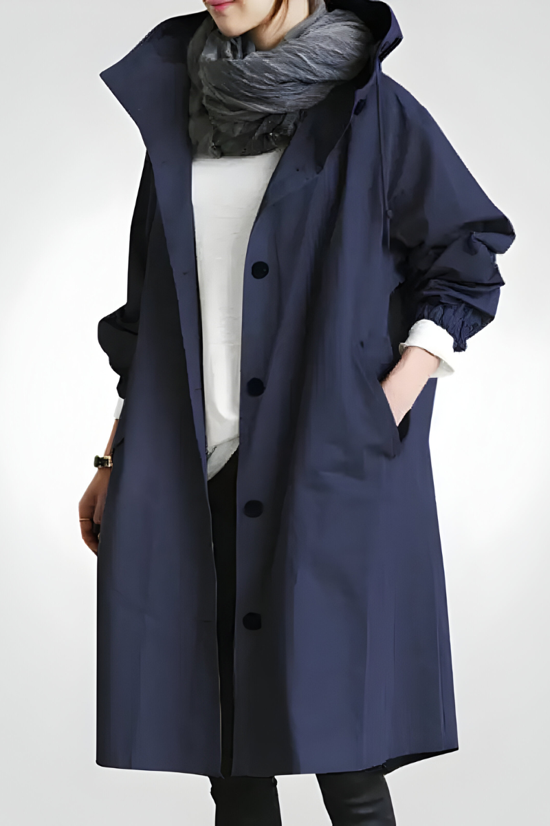 Léa™ | Elegante Herfst Wind- en Regenjas