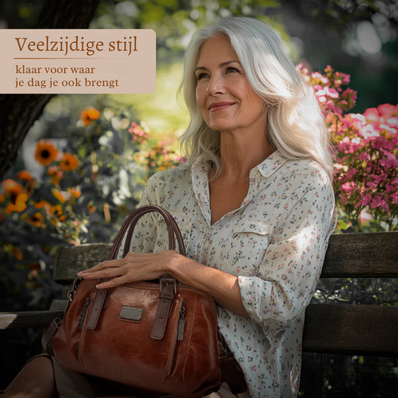 Silke’s Luxe Statement | Tijdloze Tas van Vegan Leer