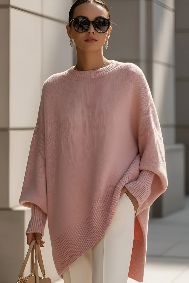 Nari™ | Elegante Oversized Gebreide Trui