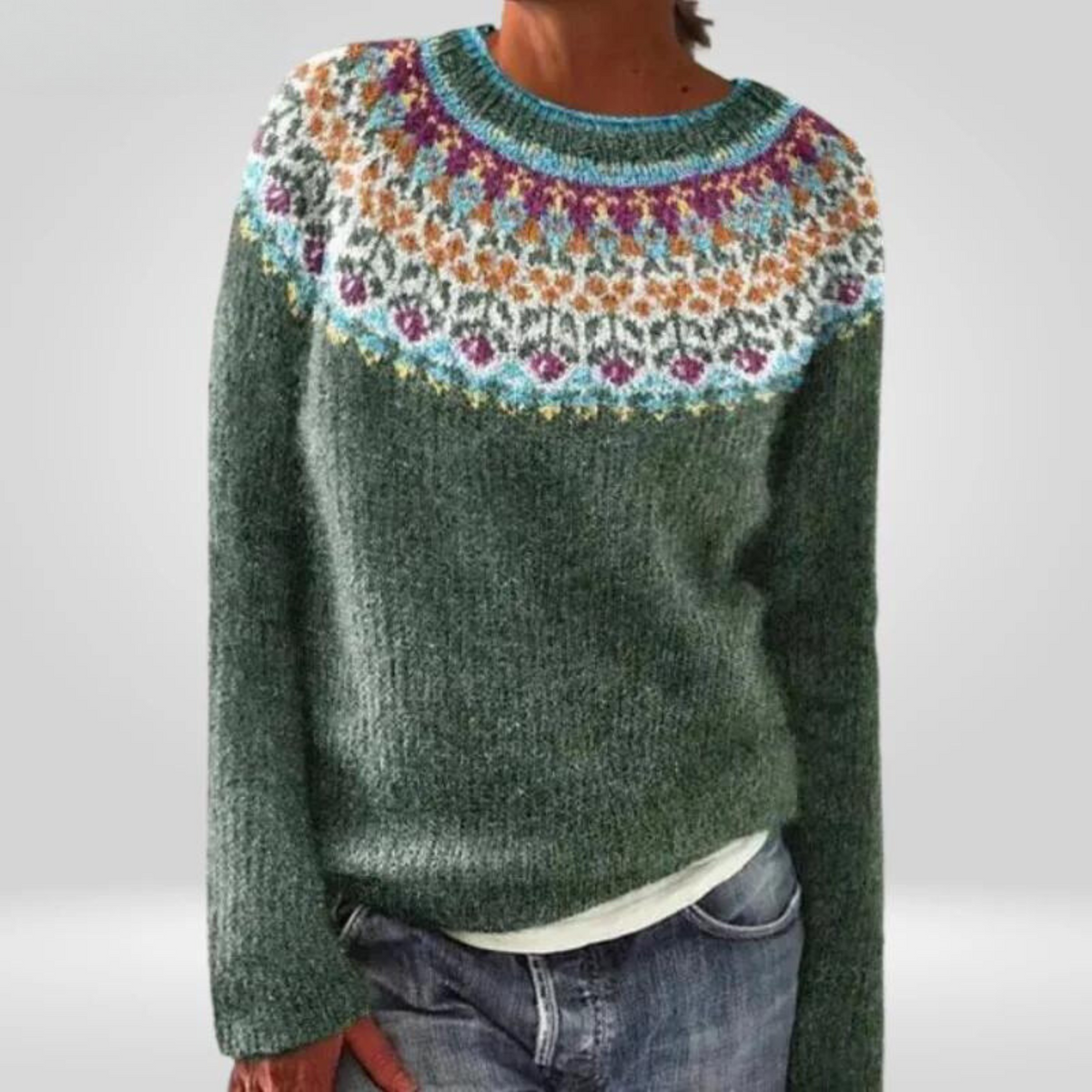 Abigail | Vintage Eilandpullover