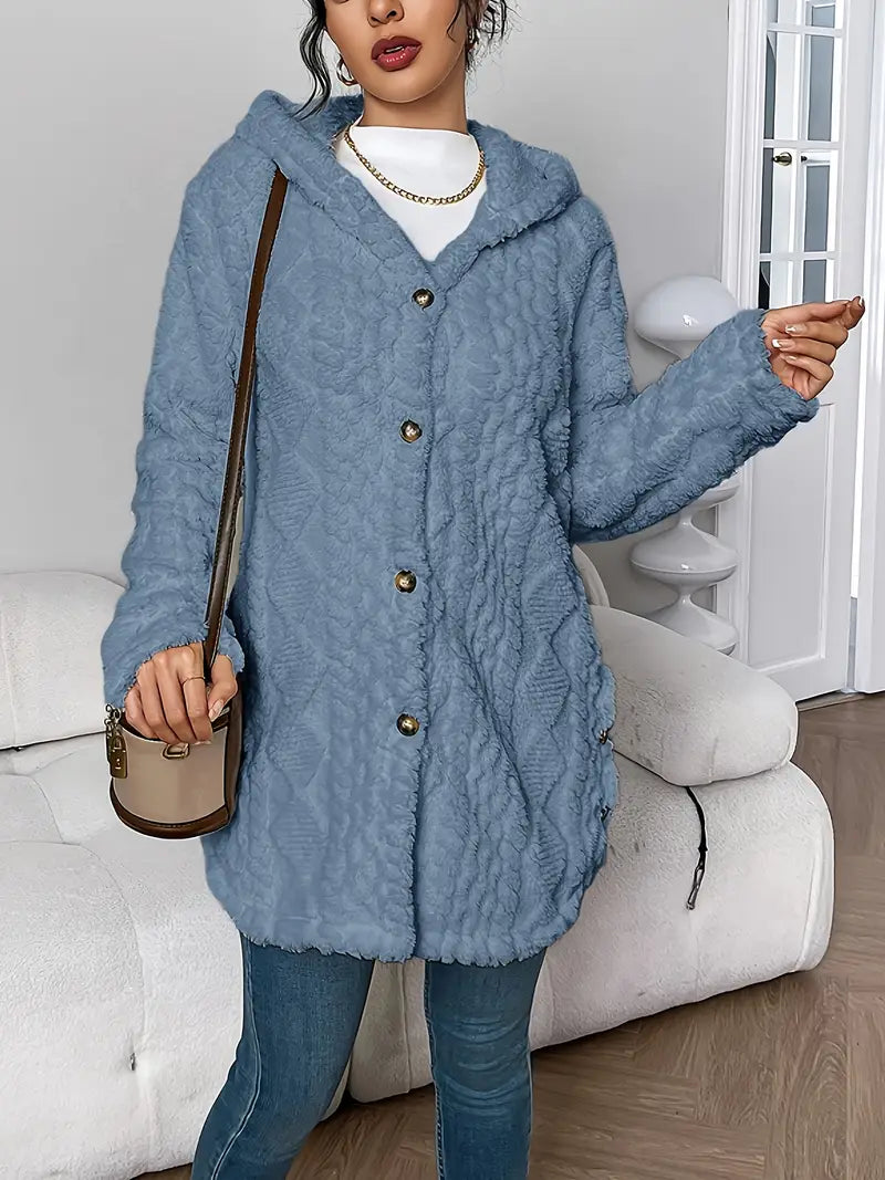 Lisa™ | Warme Teddyjas met Capuchon