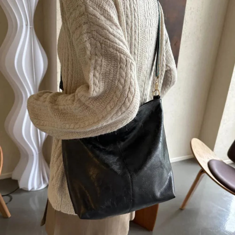 Chelsey’s Vintage Charme | Schoudertas van Vegan Leer
