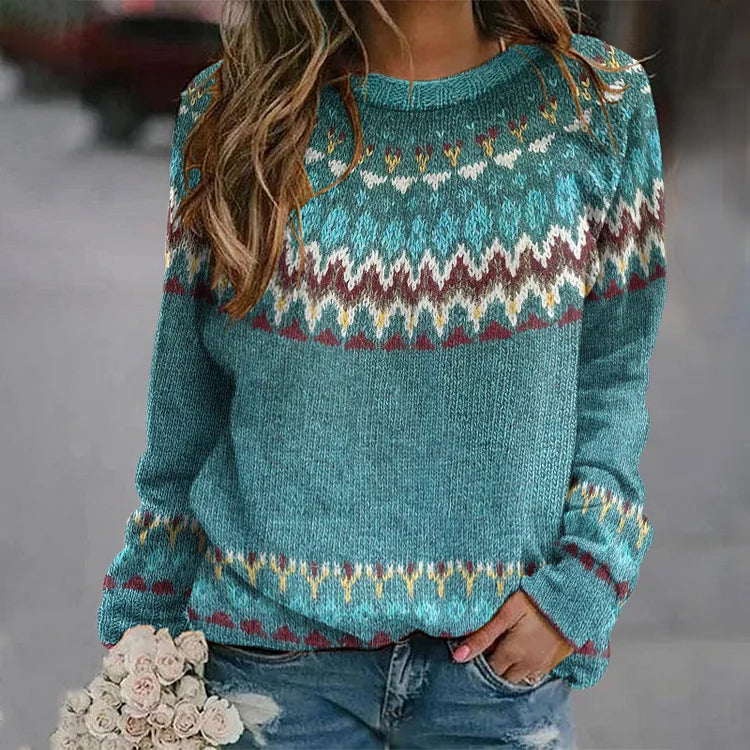Gloria | Vintage Eilandpullover