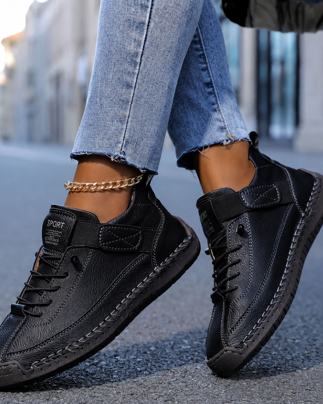 Renate™ | Orthopedische Comfort Sneakers Met Klittenband
