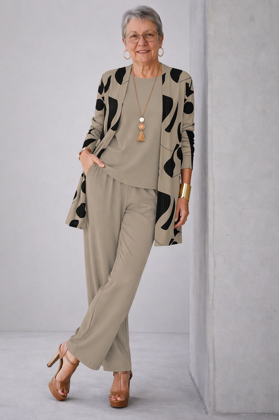 Sheila | Elegante driedelige set