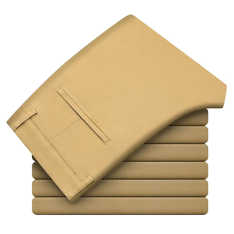 Gijs | Katoenen chino met comfortabele taille