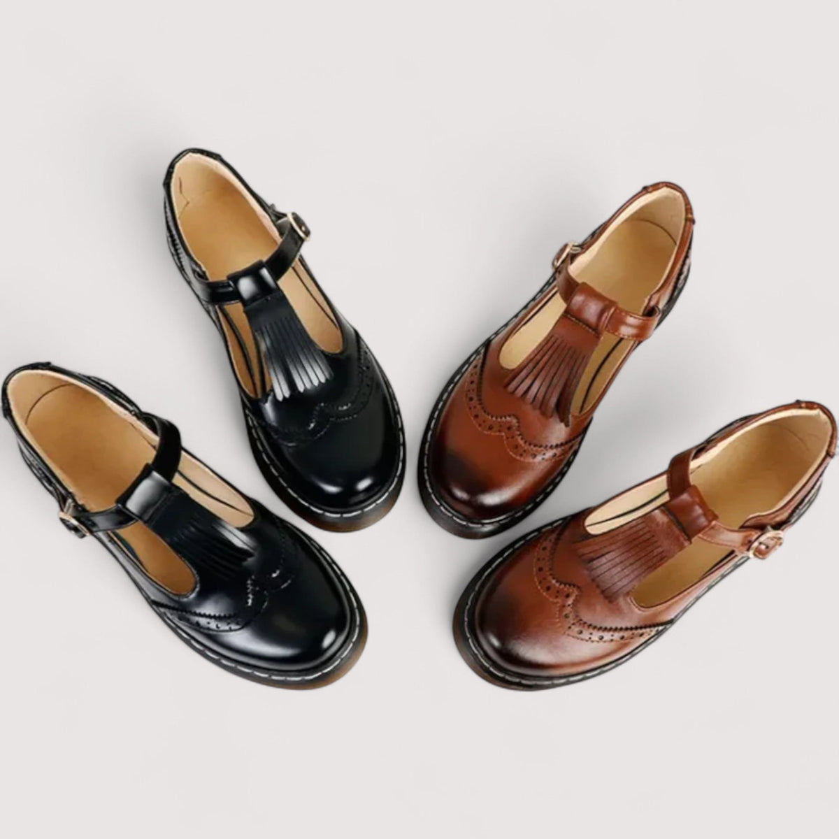 Sofia | Elegante Mary Janes met blokhak