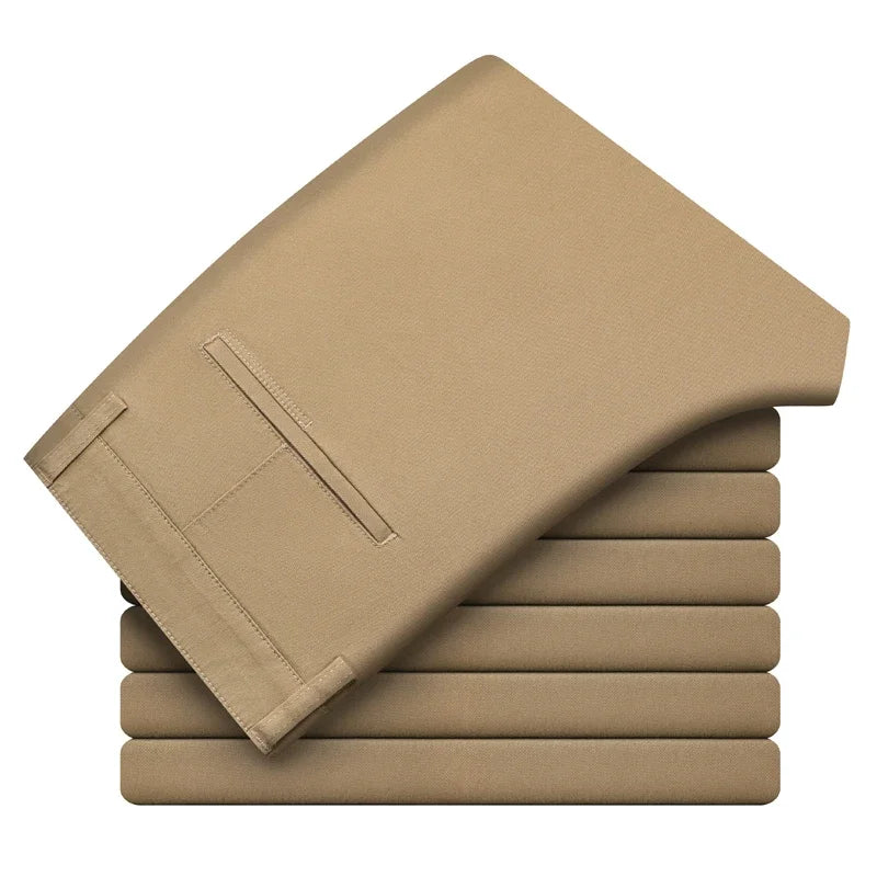 Gijs | Katoenen chino met comfortabele taille