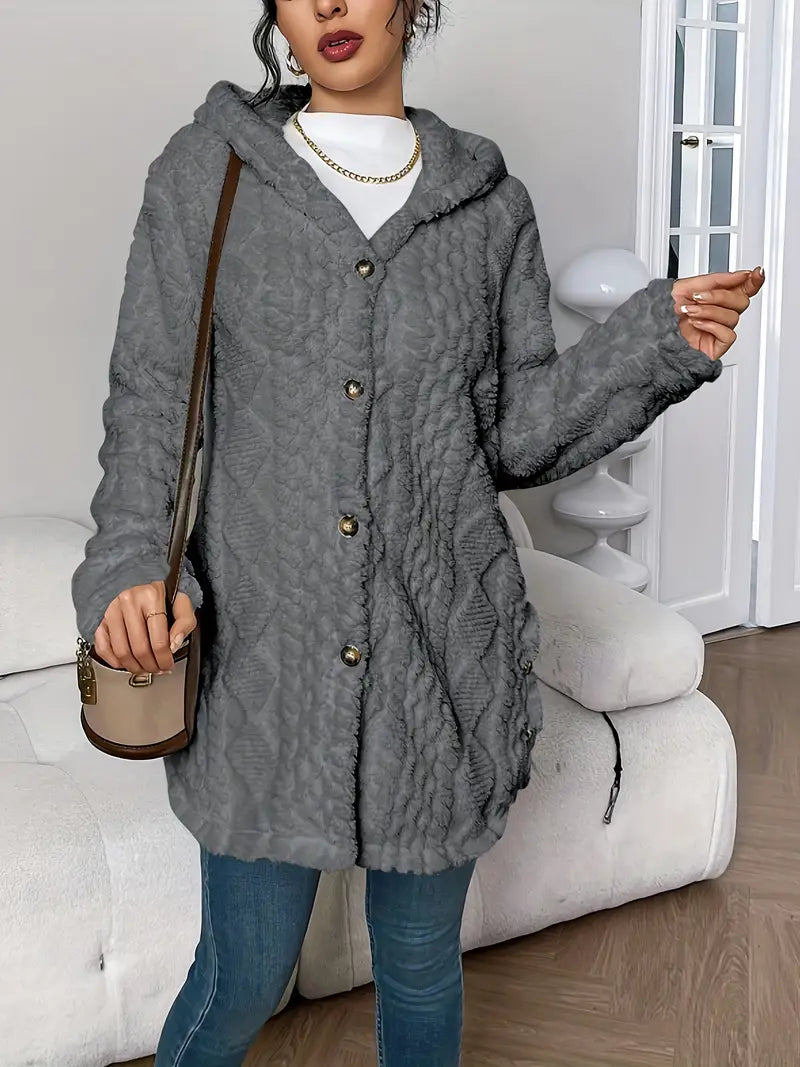 Lisa™ | Warme Teddyjas met Capuchon
