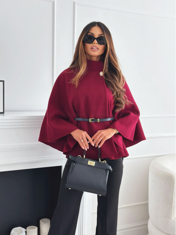 Nove™ | Stijlvolle butterfly jas met riem