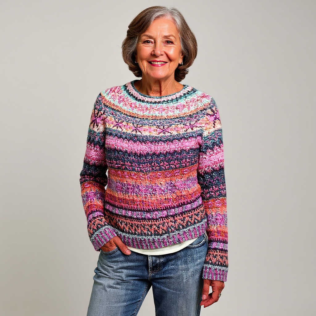 Amy | Vintage Eilandpullover