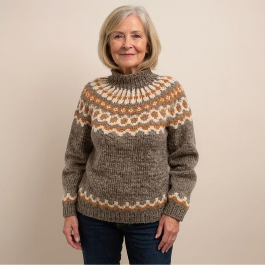 Carla | Vintage Eilandpullover