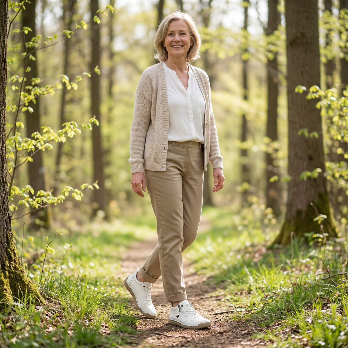 Lynn - Comfortabele sneakers met rits en goede ondersteuning