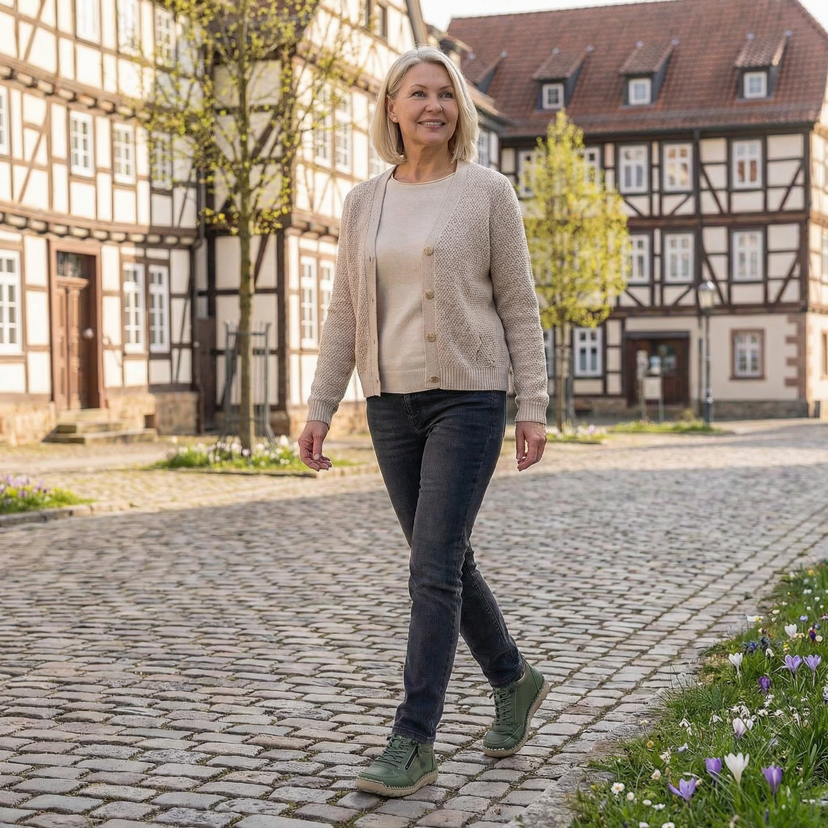Lynn - Comfortabele sneakers met rits en goede ondersteuning