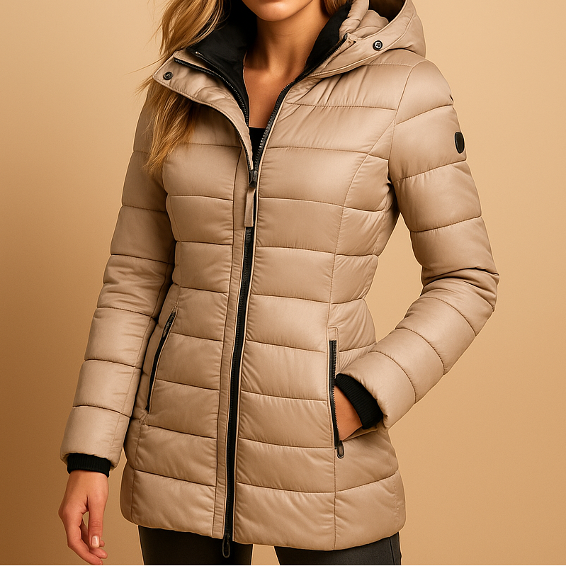 Lina™ | Warme Gewatteerde Winterjas
