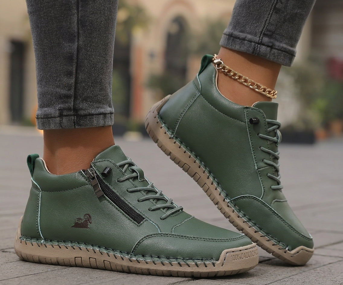Lynn - Comfortabele sneakers met rits en goede ondersteuning