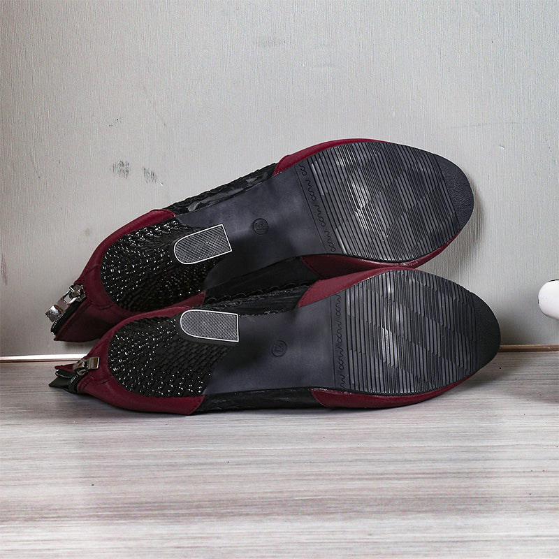Marise | Trendy laarzen met kantdetails